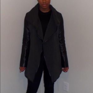 Dark Gray Flyaway Jacket