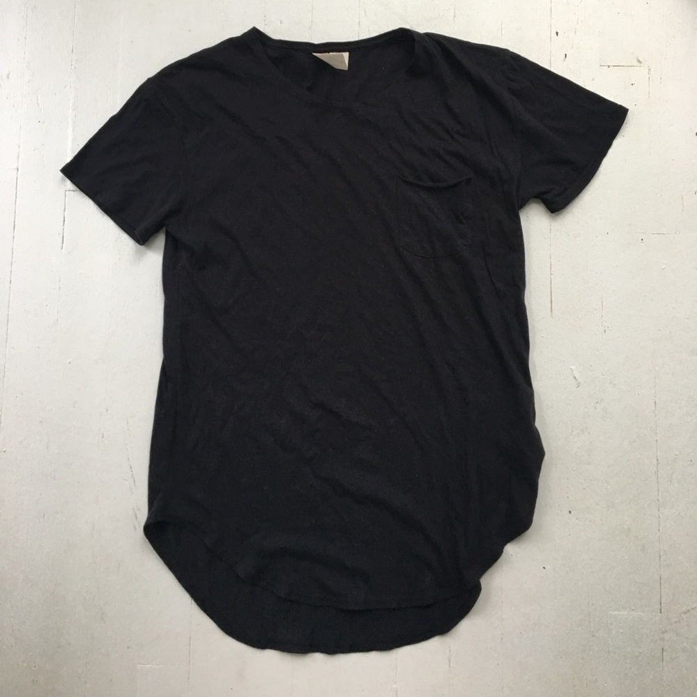 Urban Outfitters Black Pocket Tee