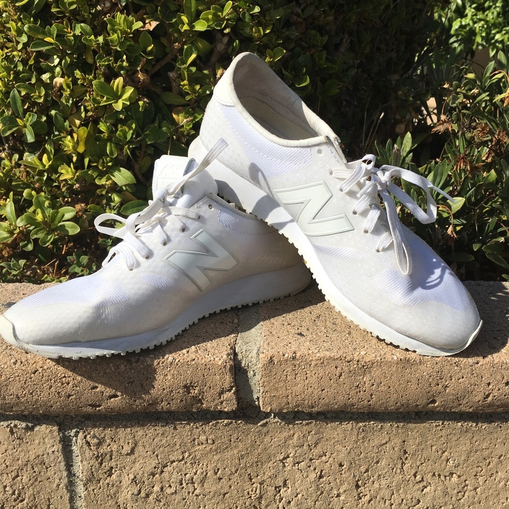White New Balance Sneakers