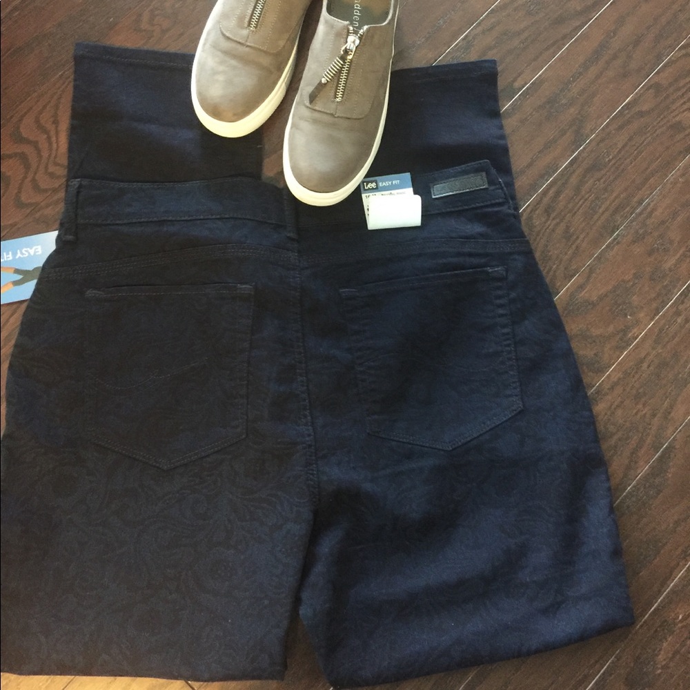 Plus Size LEE Slimming Stretch Skinny Leg Jeans