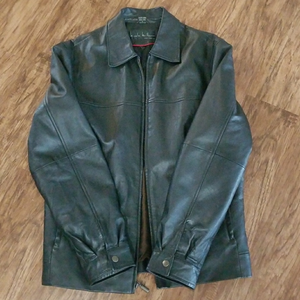 Nicole Miller Leather Jacket