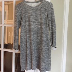 Lou & Grey gray sweatshirt dress