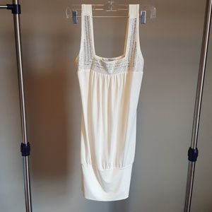 Bloom White Tunic Dress