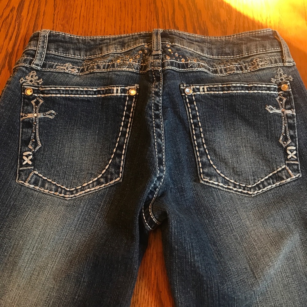 Rock 47 Jeans By Wrangler Ultra Low Rise