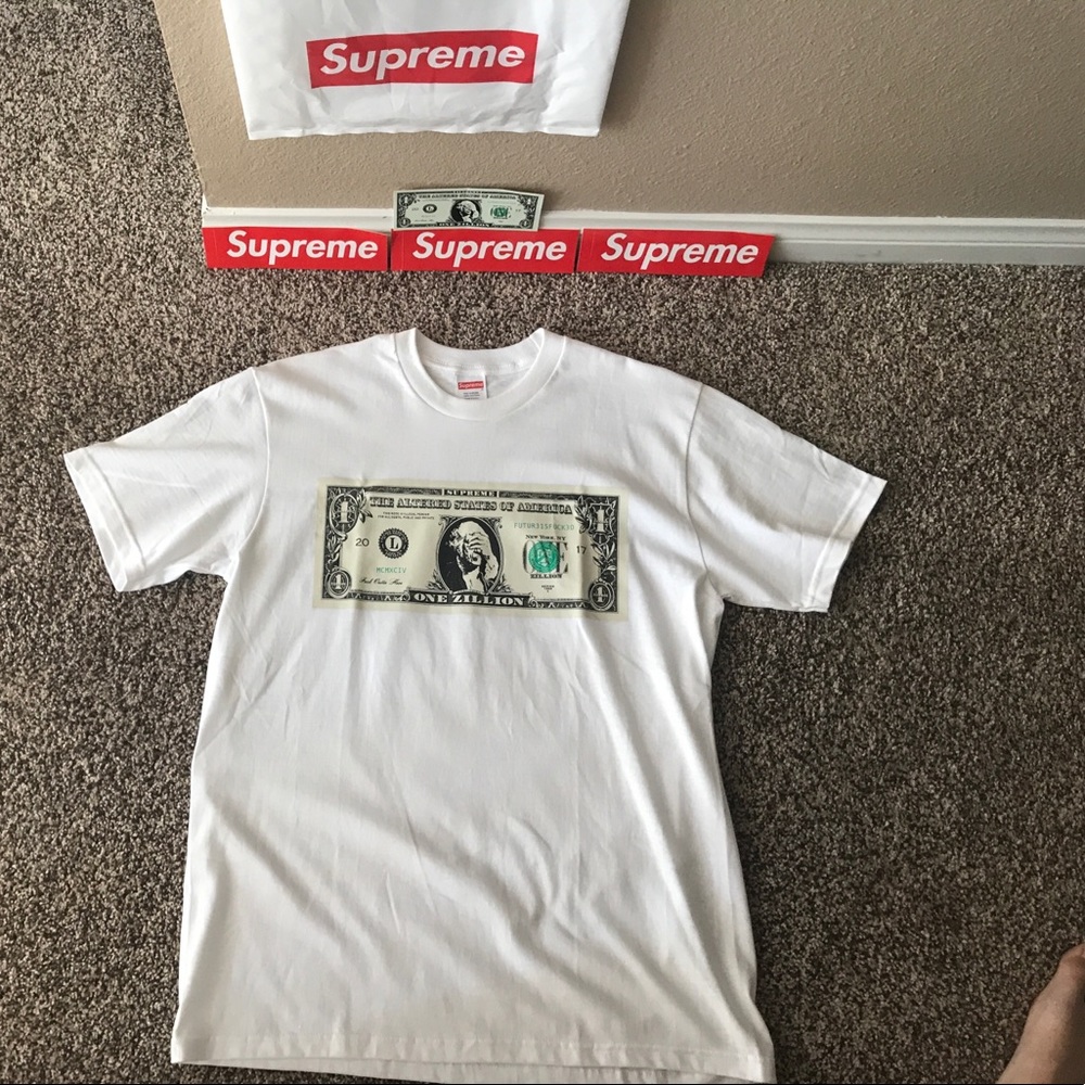 Supreme Zillion Dollar Tee