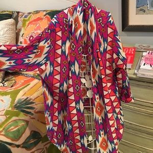 Colorful Aztec Kimono