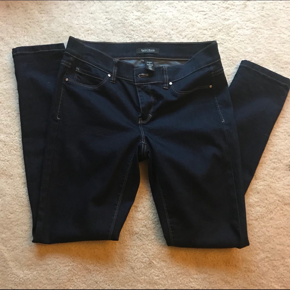 White House Black Market Dark Skinny Jeans