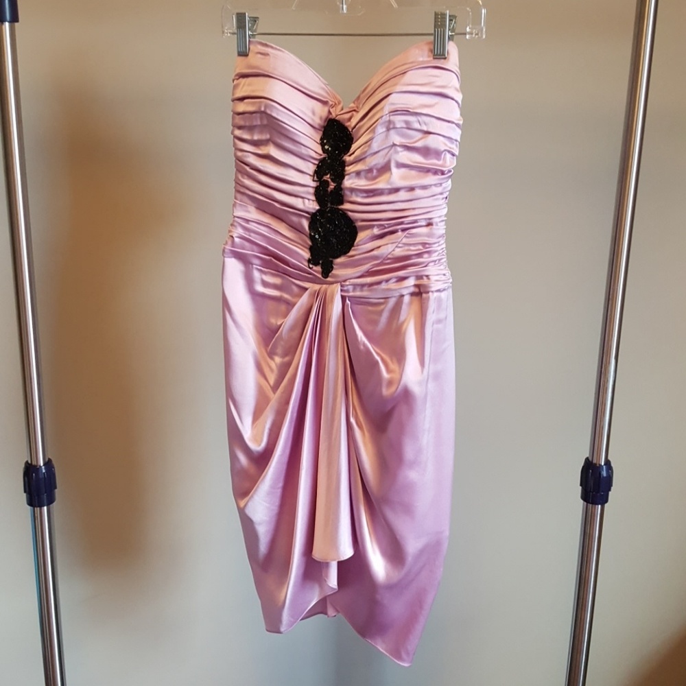 Strapless Pink Dress