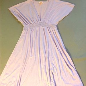 Lavender babydoll dress
