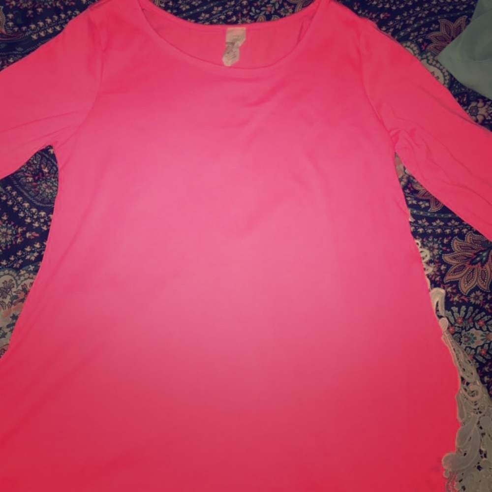NWOT hot pink dressy tunic