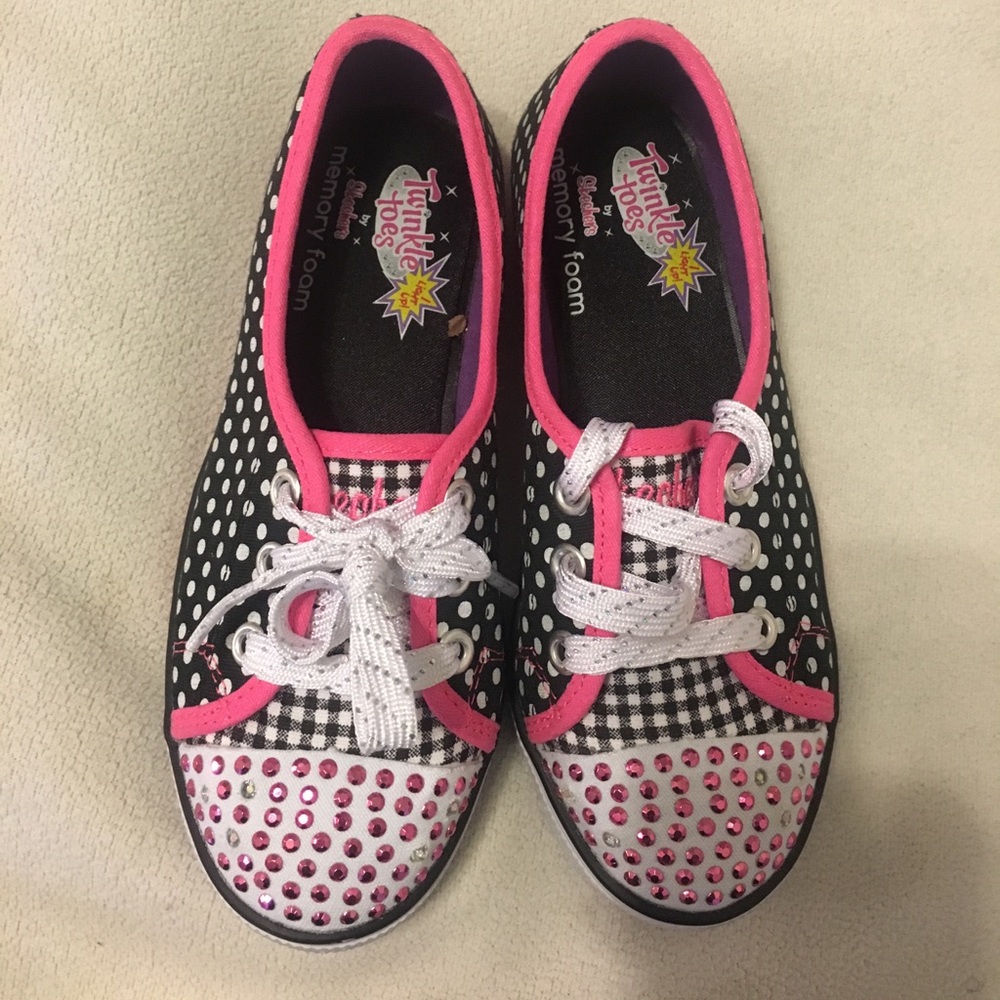 Twinkle Toes Light Up Shoes with Memory Foam