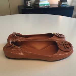 Tory Burch - Salmon Patent Flats