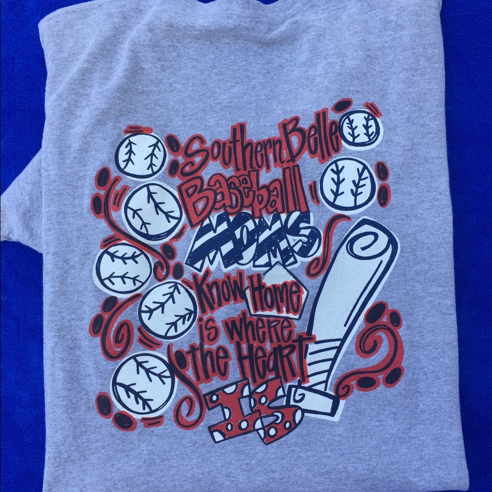 Southern Belle "Baseball Mom" T-shirt