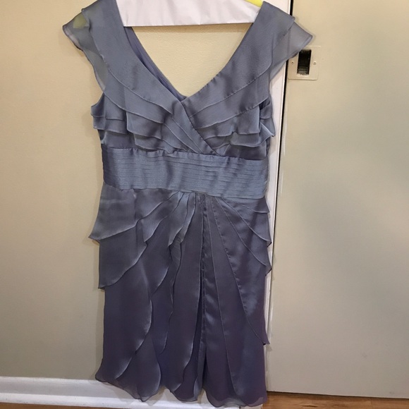 Purple Bridesmaid/Wedding Guest Short Dress - Picture 3 of 4