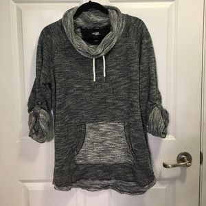 Kensie Performance Cowl Neck Sweatshirt