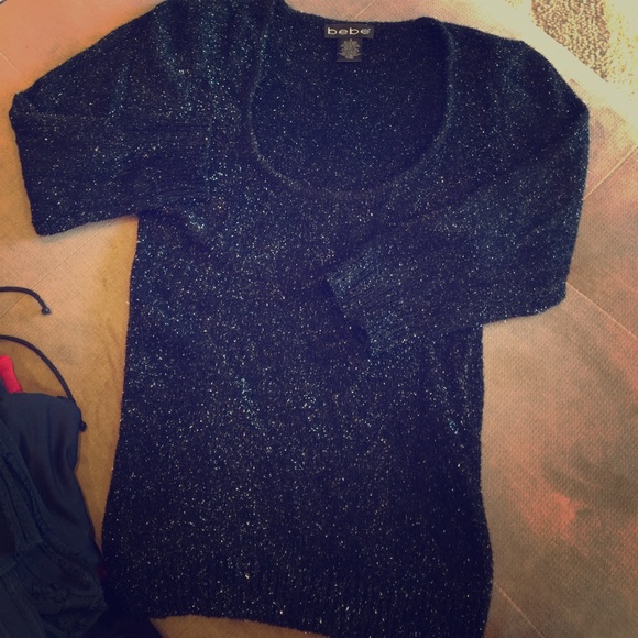 Bebe Sparkle Sweater - Picture 1 of 4