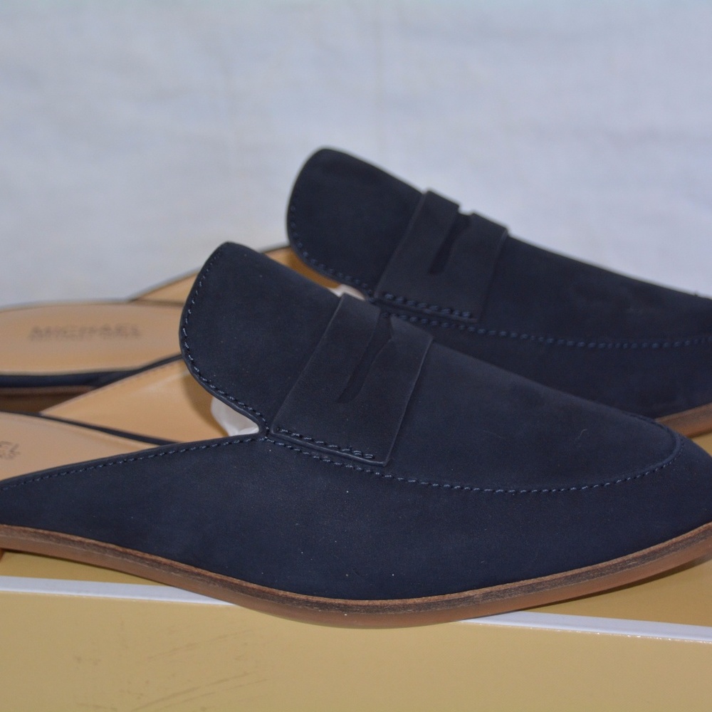 Michael Kors Geri Loafer Slides Admiral