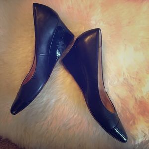 Cole Haan Navy Wedges💙