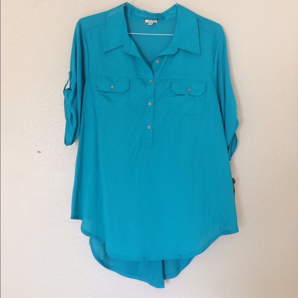 NEW teal tunic