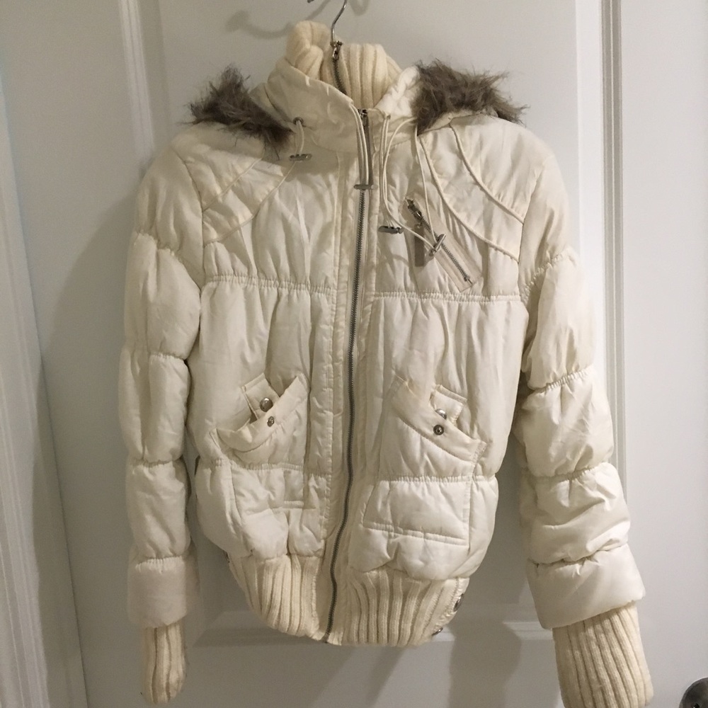 Off-White Puffer Jacket