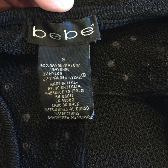 Bebe Crystal Halter Top - Picture 4 of 4