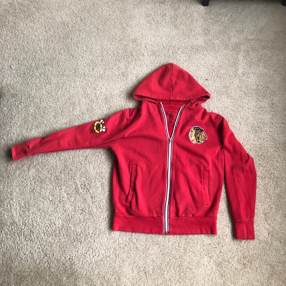 Official NHL Blackhawks Women’s Zip Up Hoodie