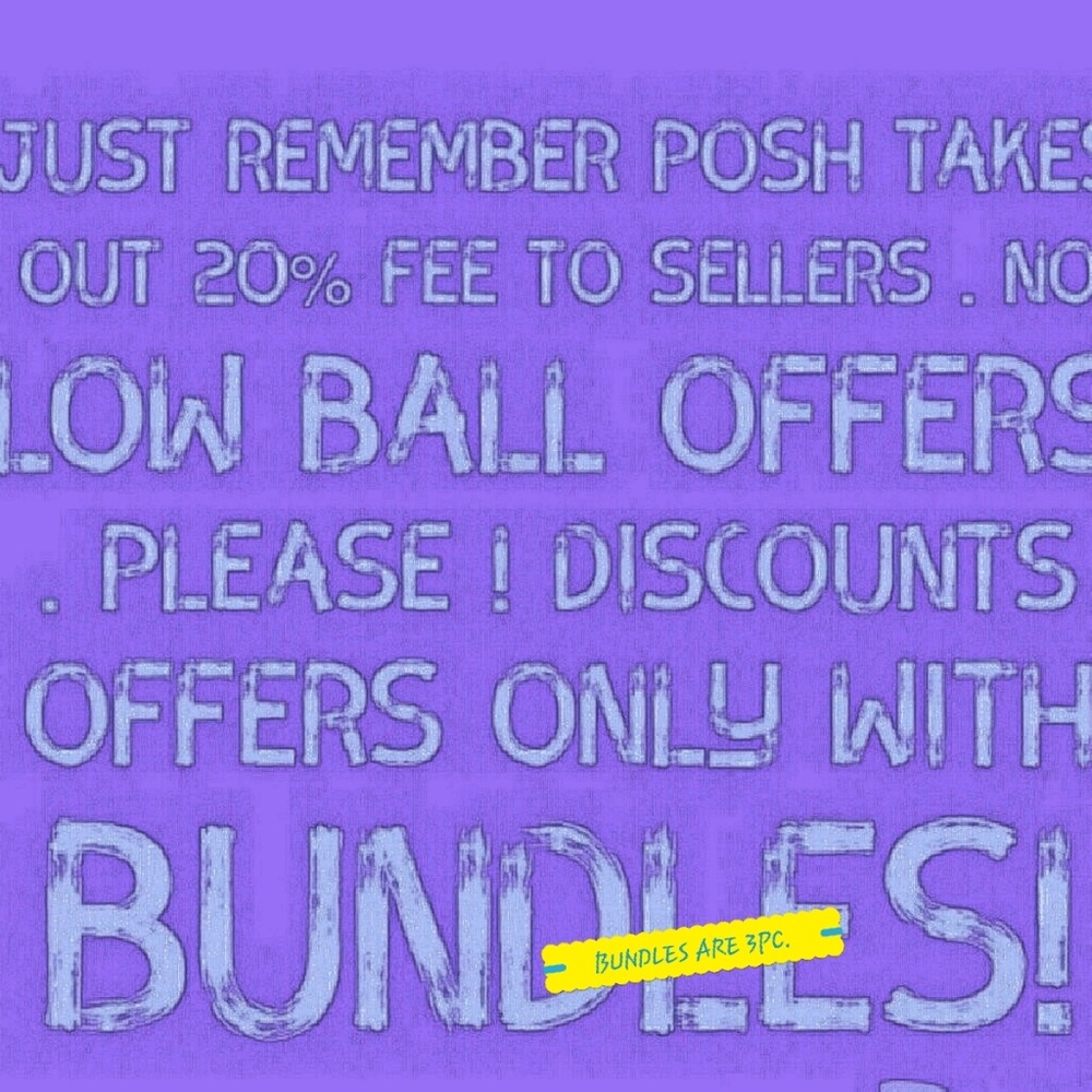 BUNDLES ARE 3 PIECES,  👙 👜 💍 = 3 Piece Bundle ☺