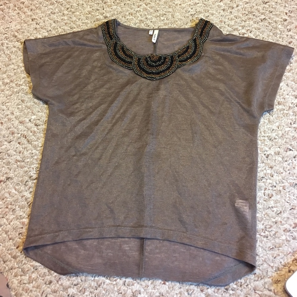 Cute dressy shirt from Maurice's.