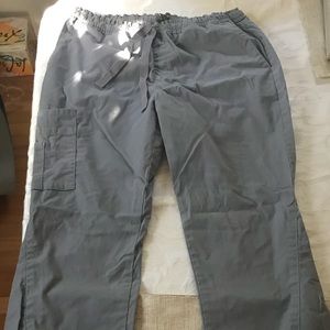 Jaanuu size SMALL grey flare leg pant