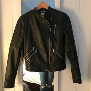 Zara Faux Leather Jacket