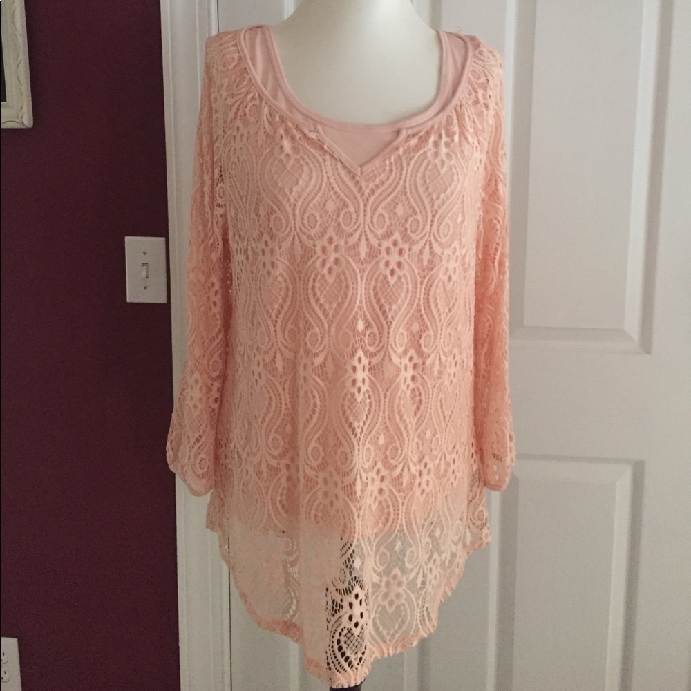 Women's lace dress top
