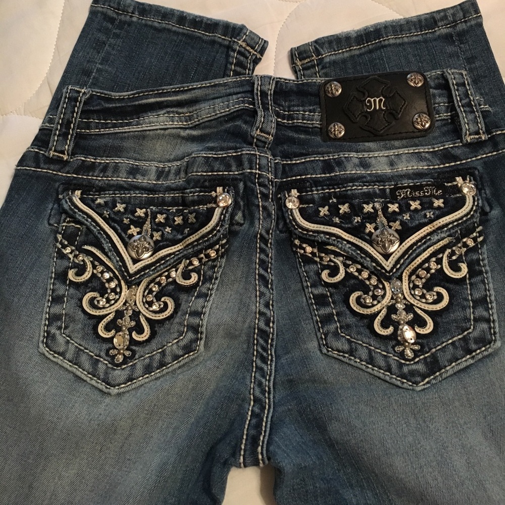 Girls size 14 Skinny Miss Me Jeans