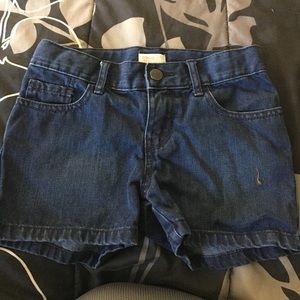 Girls jean shorts