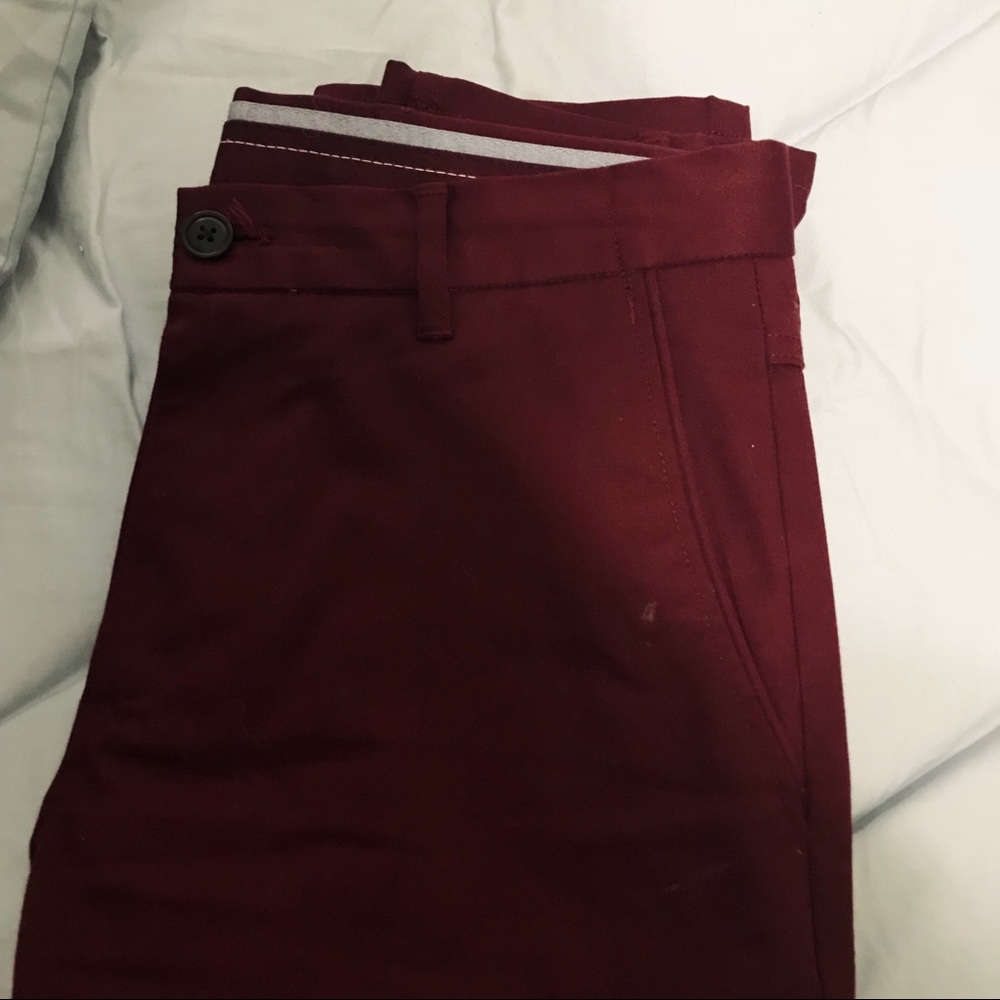 Zara maroon jeans