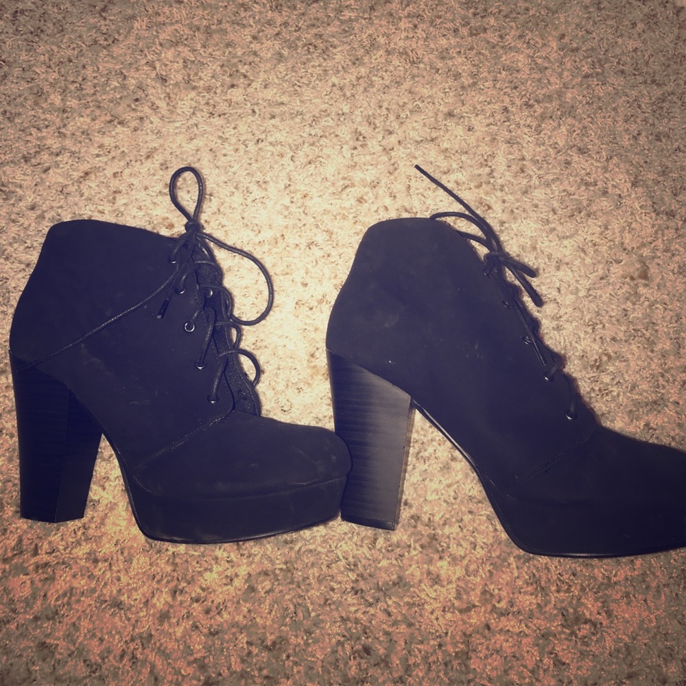 Black heels