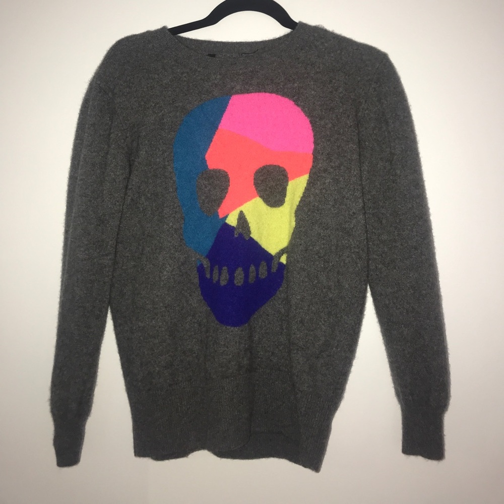 Cashmere Skull Sweater