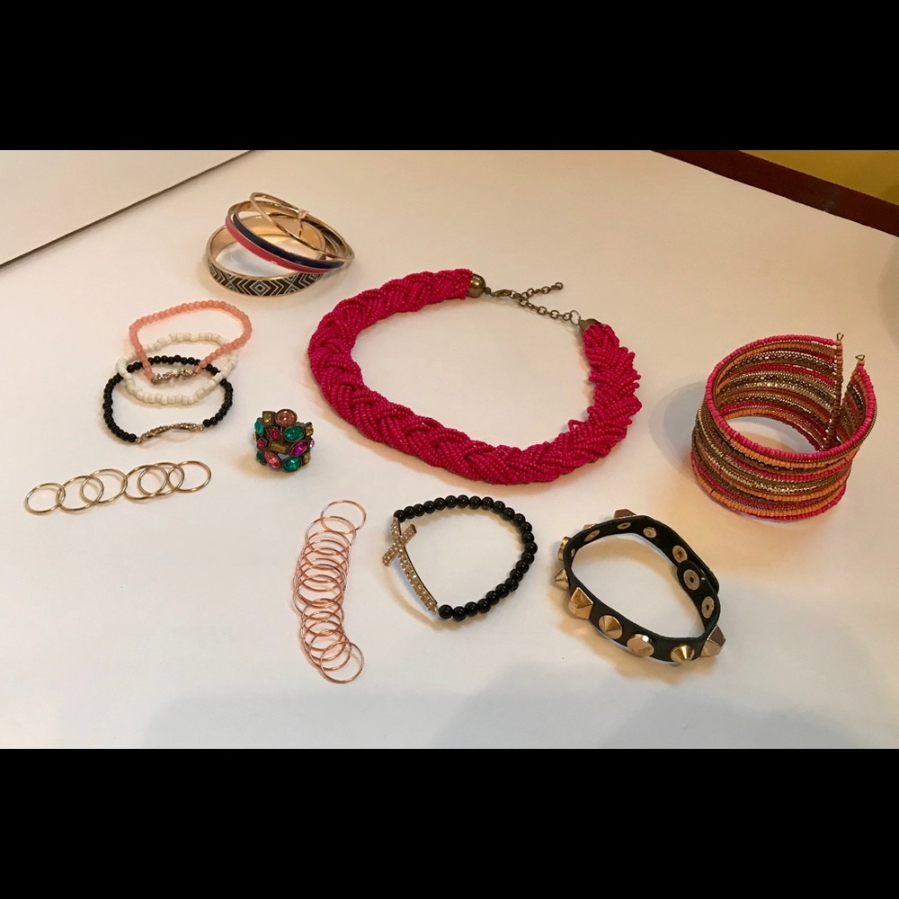 Gold and Rose Gold Jewelry Bundle 31 PCS!