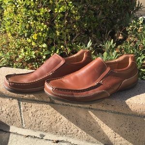 Mens sz 10 brown steve madden loafers