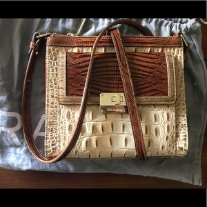 NWT Small Brahmin Manhattan style Crossbody