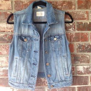 JCrew Denim vest