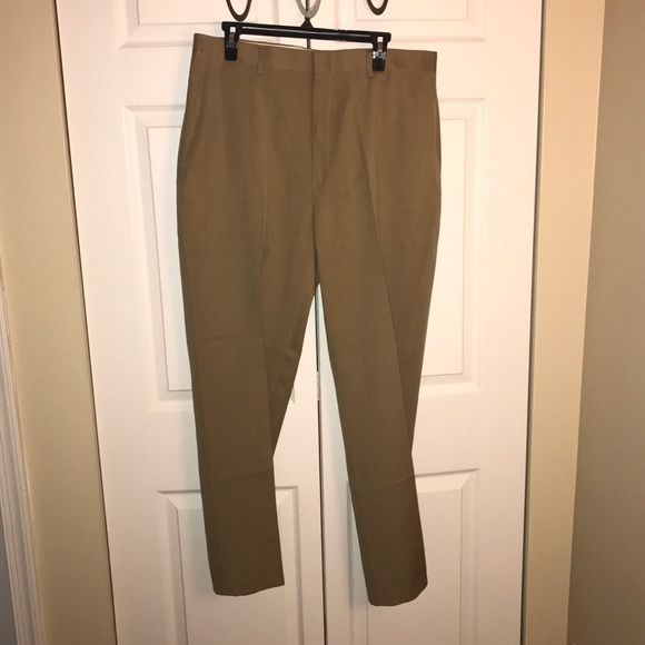Jos. A. Bank Pants Jos A Bank Khaki Dress Slacks 36w X 3l Poshmark