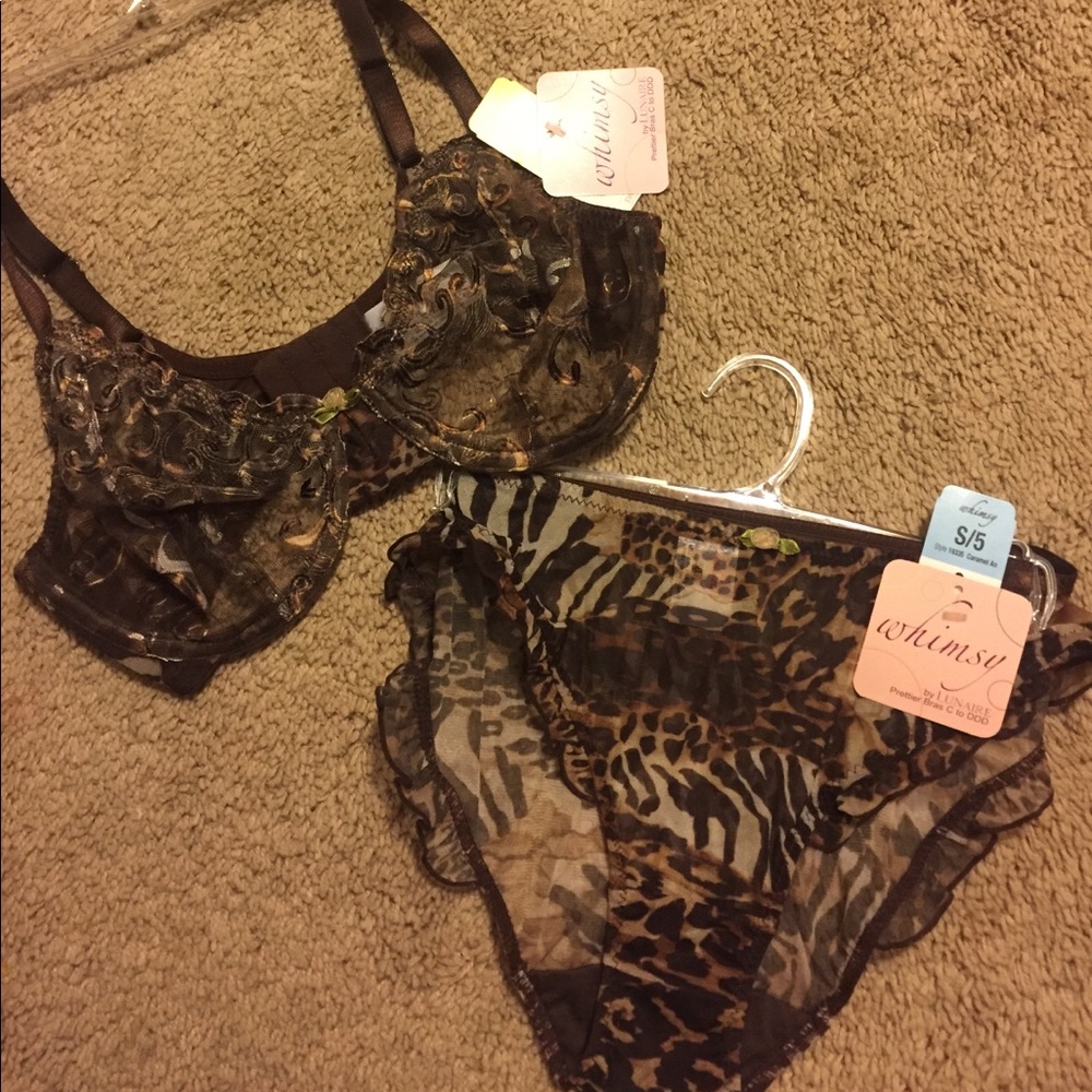 Lunaire “Whimsy” Bra and Underwear set
