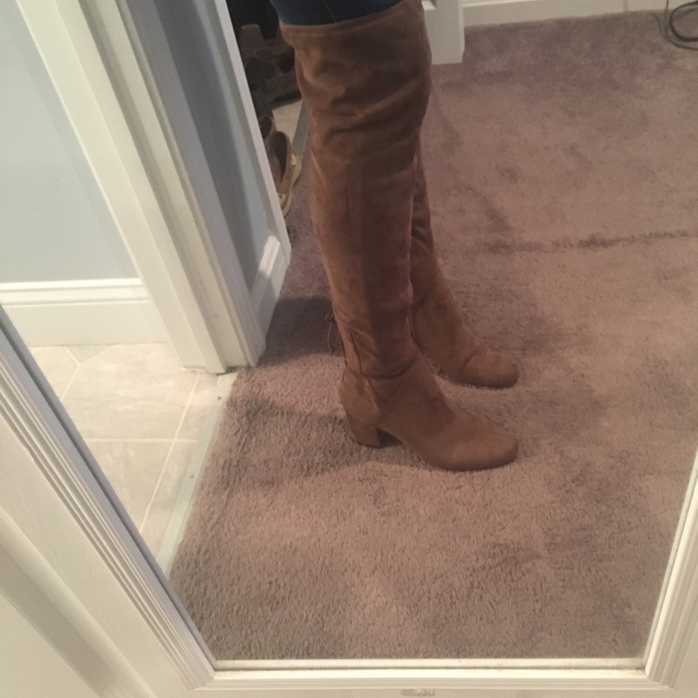 Aldo Thigh High Suede Boots 👢