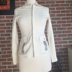 Burberry zip up jacket