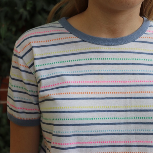 {T Bar x cotton on} striped tee - Picture 2 of 2