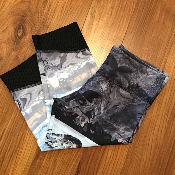 Onzie Marbled Spin Capri - M/L - NWT - Picture 5 of 8