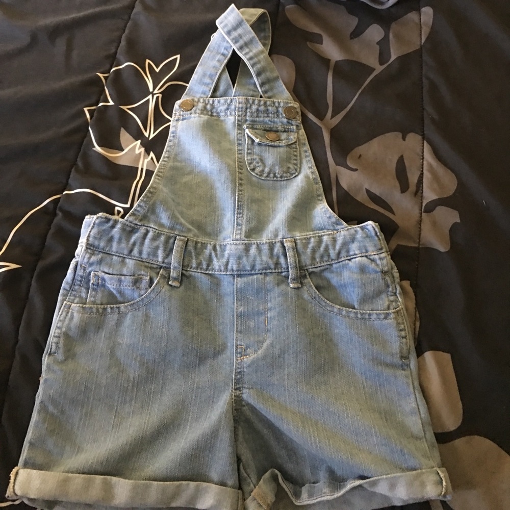 Girls shorts overalls