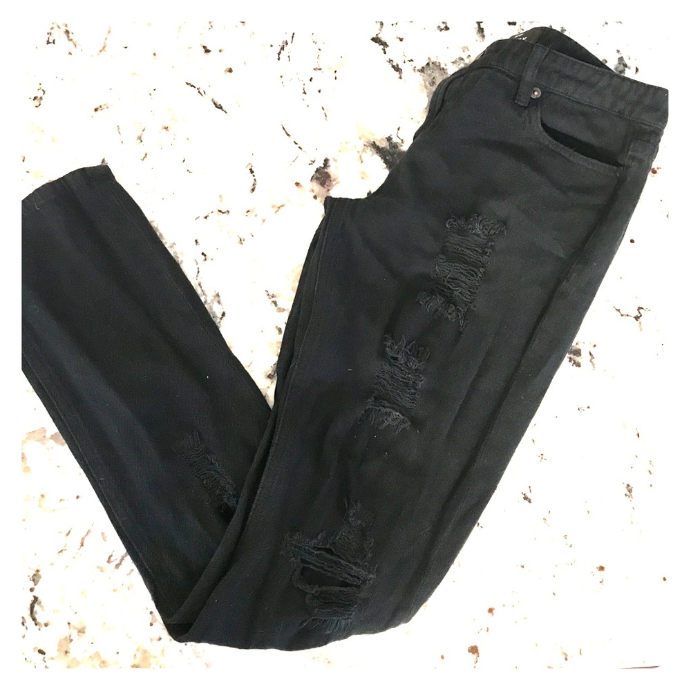 Obey black  skinny jeans
