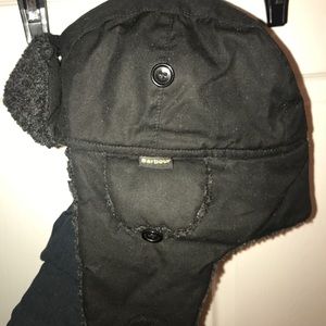 Barbour Bomber Hat with Fleece Lining