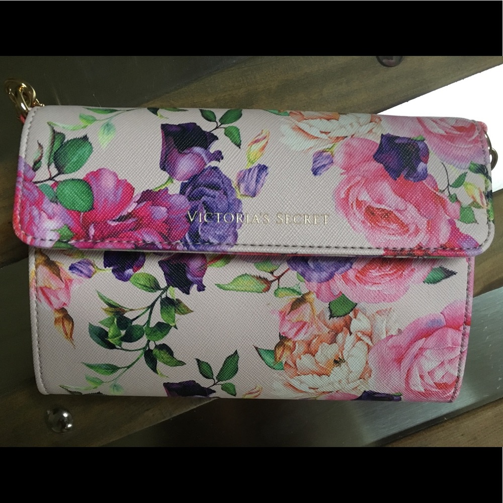Victoria's Secret Floral Clutch Purse